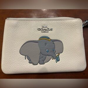 Coach x Disney Dumbo Zip Wristlet